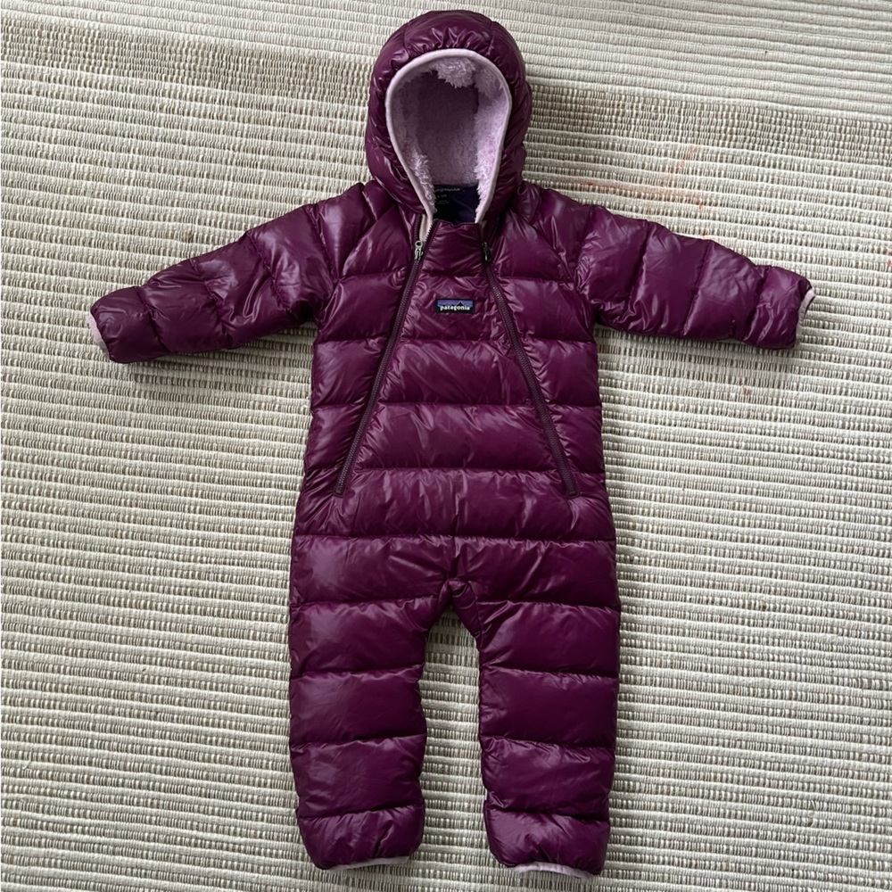 Patagonia Infant Hi-Loft Down Sweater Bunting Baby Snow Suit